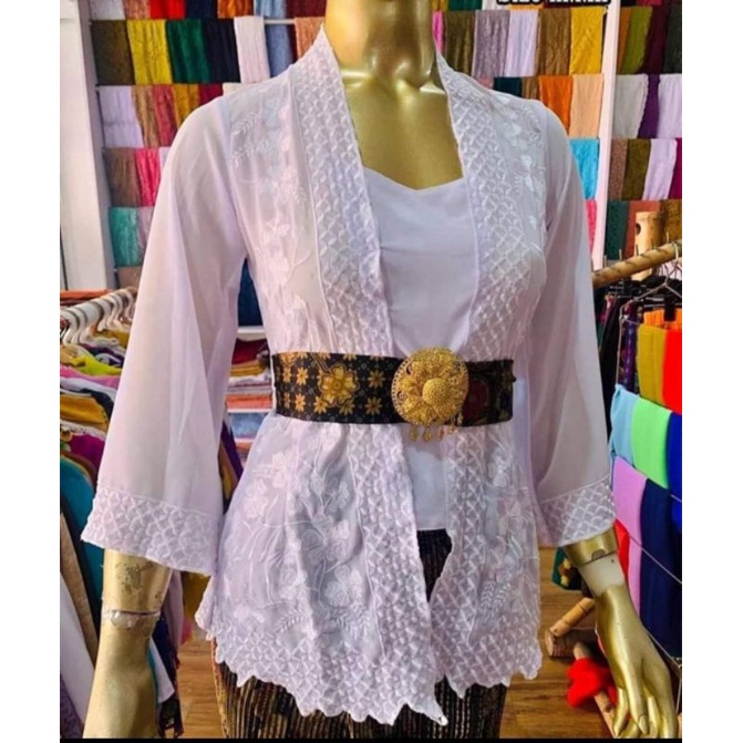 kebaya bordir motif cleopatra