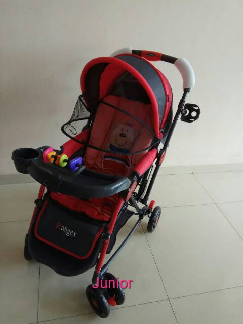 Stroller Bayi Pliko Ranger 4in1b S 298r Dorongan Bayi Bisa Ayun Dorong Depan Belakang Dan Walker Shopee Indonesia