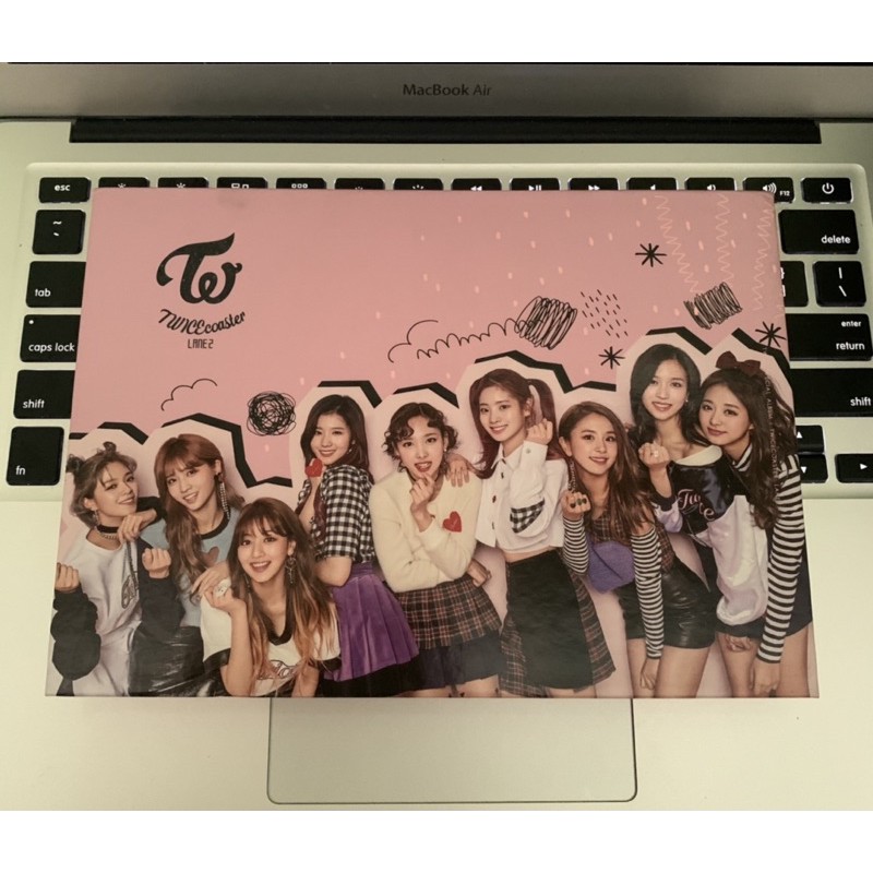 UNSEALED ALBUM TWICE Twicecoaster lane 2 with chaeyoung standee & Sana photocard