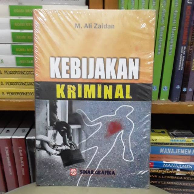 Jual Buku Kebijakan Kriminal Penerbit Sinar Grafika | Shopee Indonesia