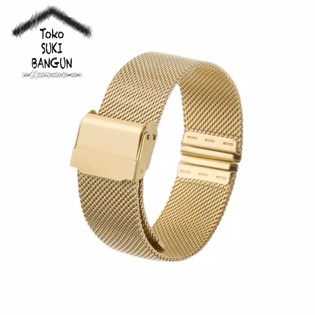 TALI JAM 20mm Rantai Mesh Bracelet Stainless Steel Watch Strap Band