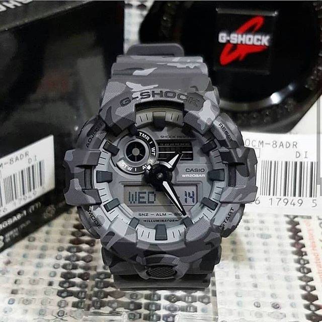 Ga 700cm 8adr gshock original garansi resmi 2 th