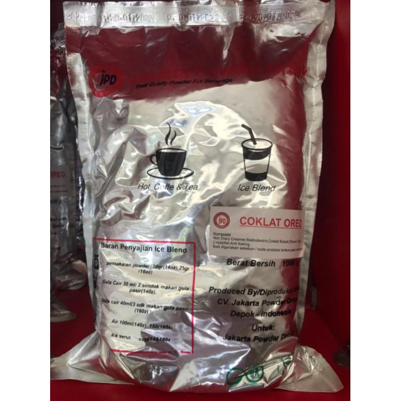 

POWDER BUBUK MINUMAN RASA COKLAT O*ROE