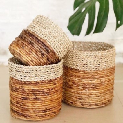 COVER POT ANYAMAN SATUAN / KERANJANG SATUAN / MINI LOLY SATUAN