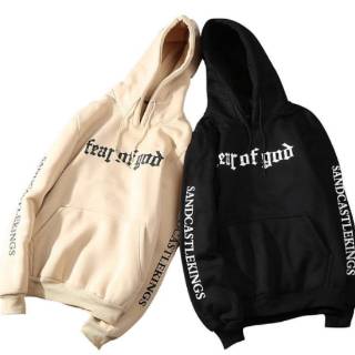 HOODIE JUMPER SIZE M XXL PRIA WANITA SAB LON FEAR OF GOD 