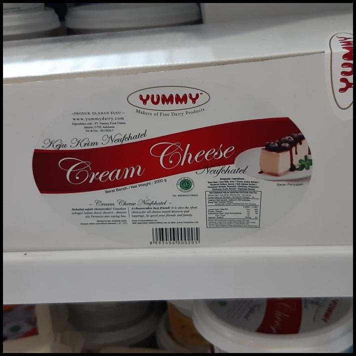 

Cream Cheese Neufchatel Yummy 2Kg