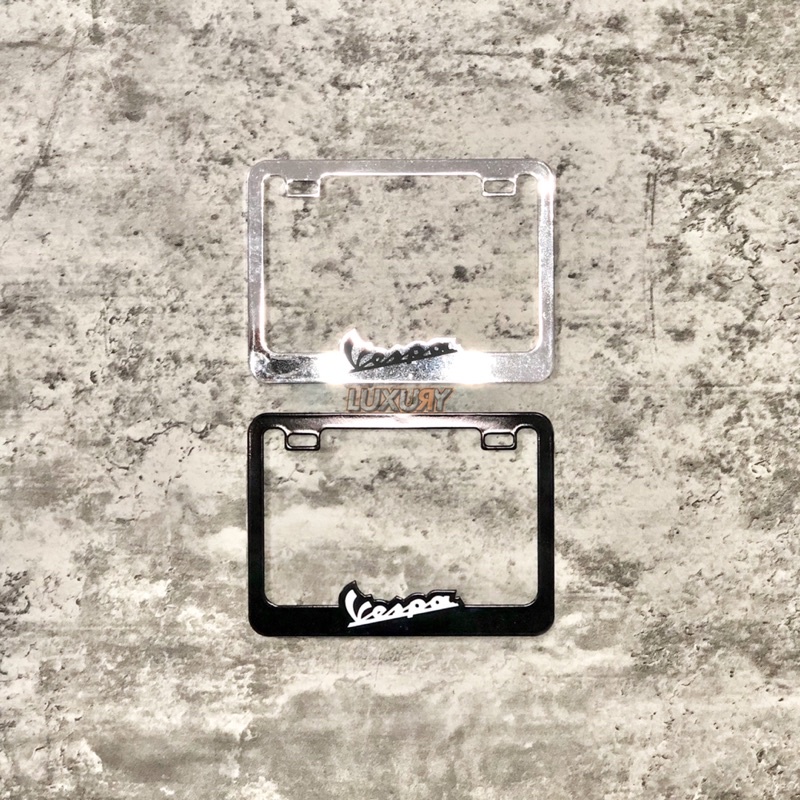 FRAME PLAT NOMOR VESPA BY SCOOTLUXURY