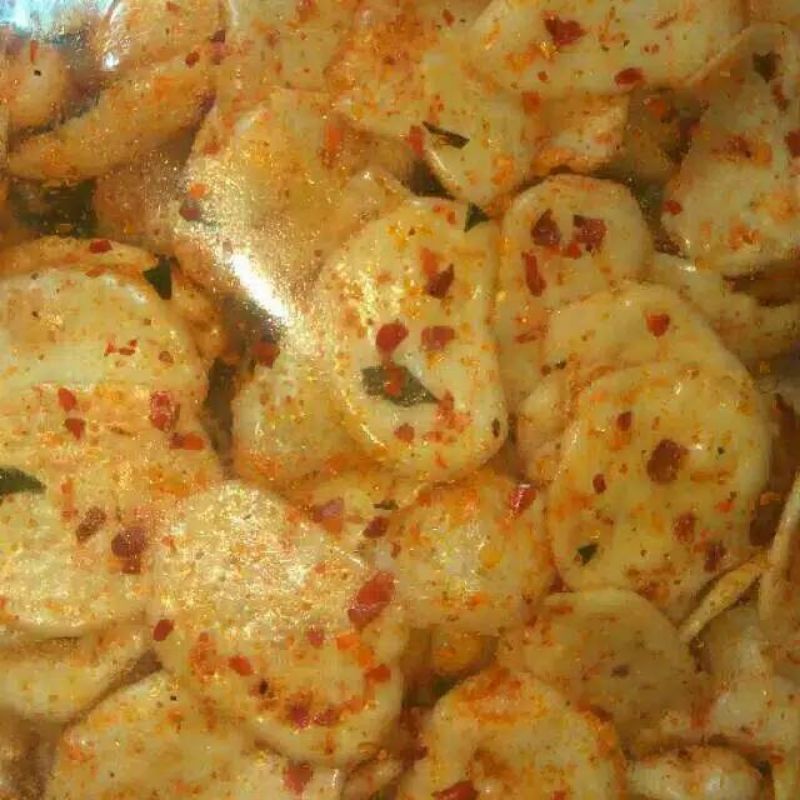 

seblak/seblak kering kerupuk kemplang putih maknyoos 250 gr