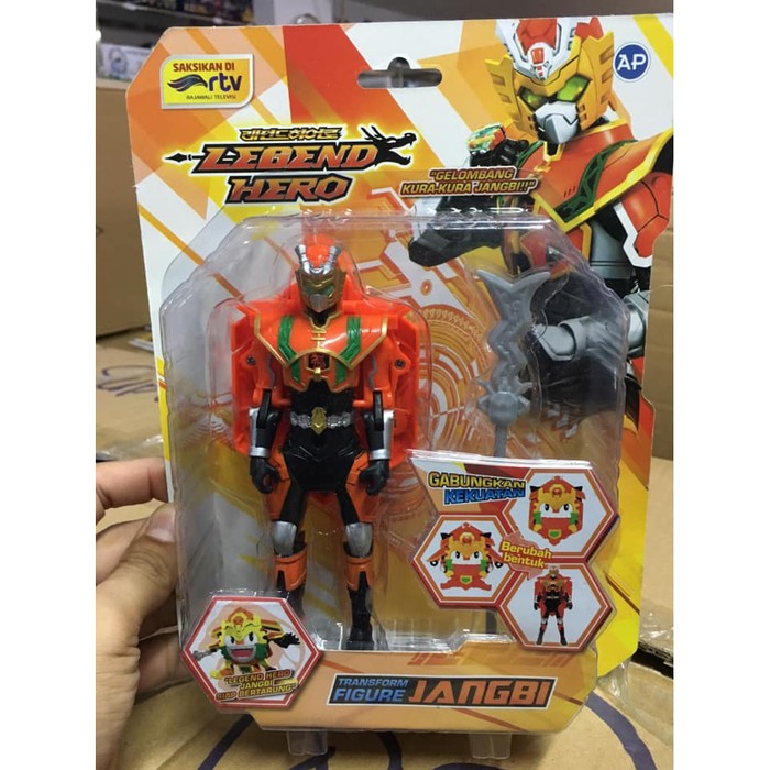 FIGURE ROBOT LEGEND HERO TRANSFORM JANGBI BERUBAH BENTUK