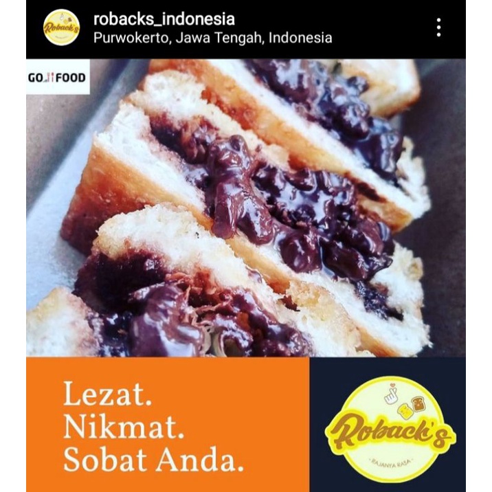 

roti bakar premium rasa coklat