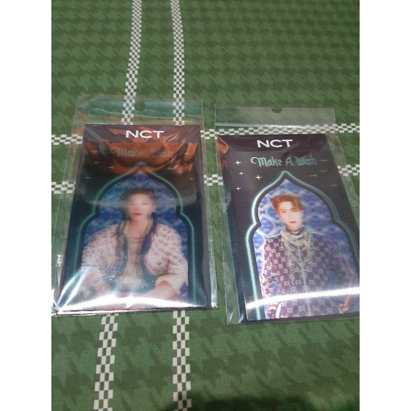 [baca deskripsi] jaehyun taeyong lenti set make a wish lenticular photocard pc nct maw 127 2020