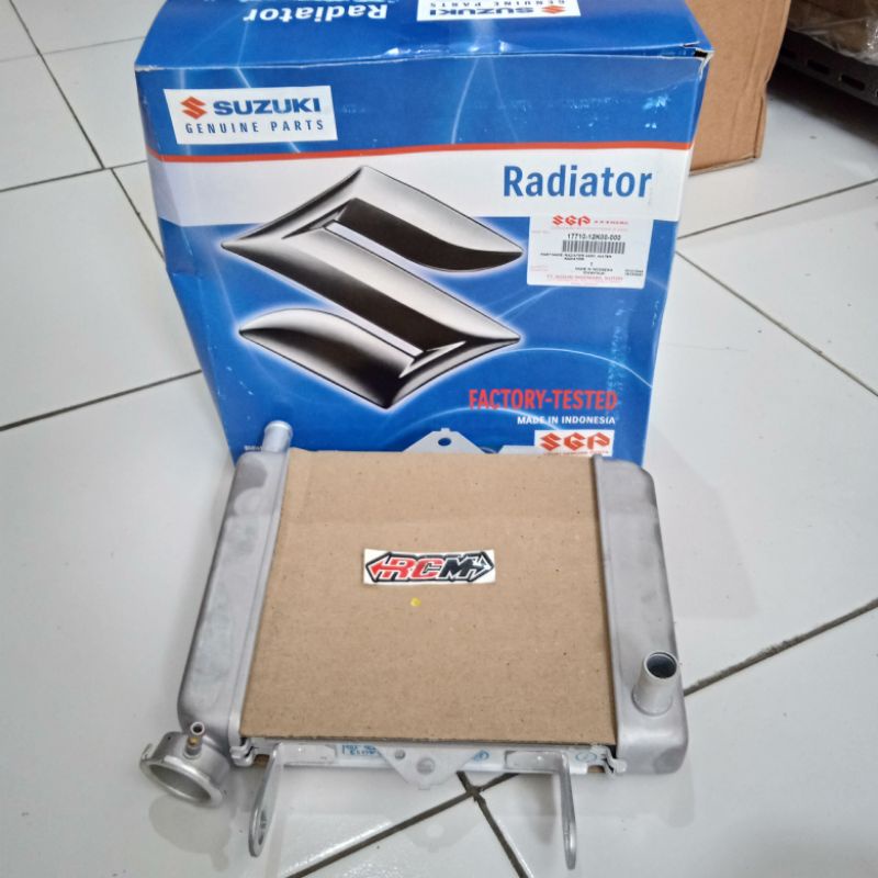 RADIATOR SATRIA FU FU150 150 F1 INJEKSI ORI ORIGINAL ASLI SUZUKI SGP 17710-12K00-000