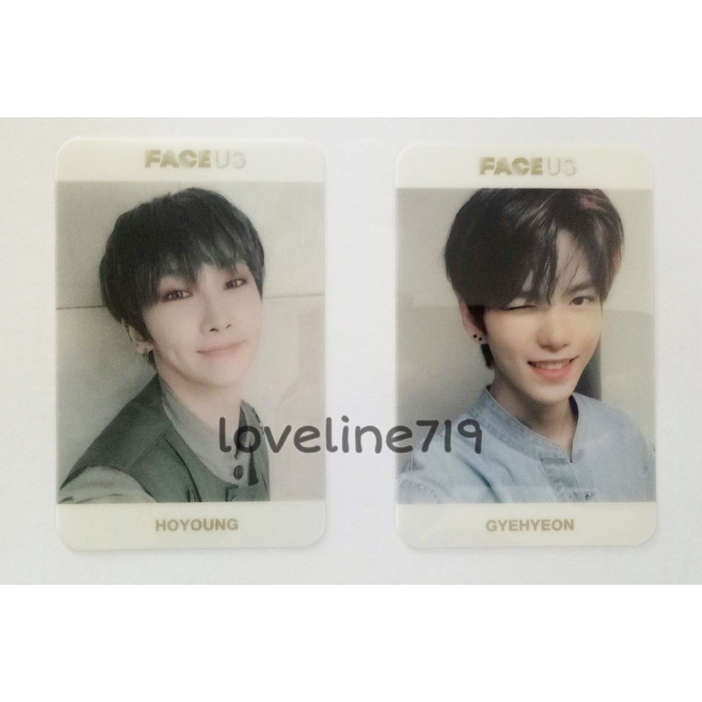 VERIVERY Hoyoung Gyehyeon Photocard PC Clear Transparent Album FACE US OFFICIAL