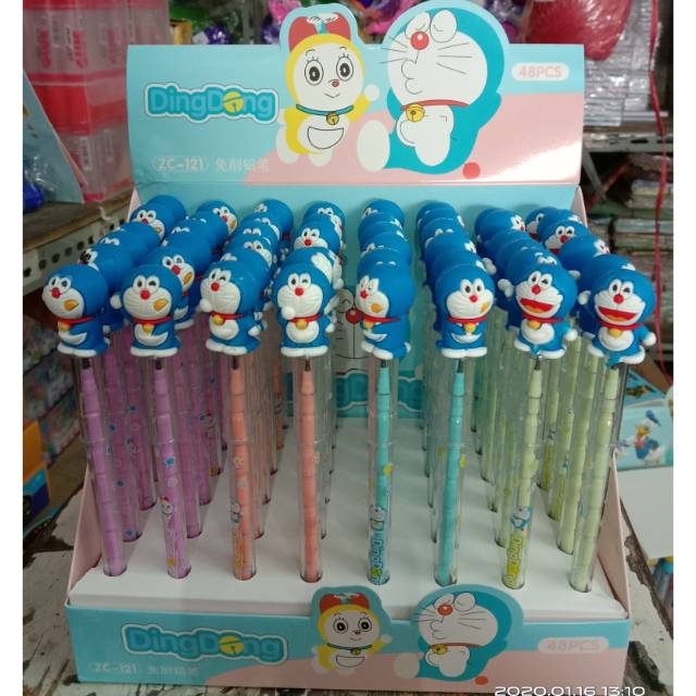 

Pensil bensia/pensil sambung karakter doraemon