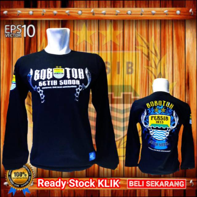 Kaos persib BGS panjang pria wanita