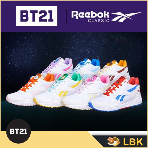 reebok classic korea bt21