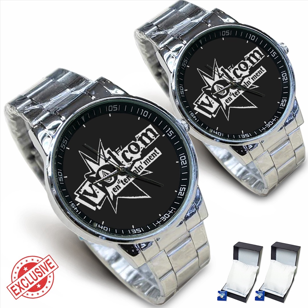 Jam Tangan Rantai Couple VOLCOM (Nice)