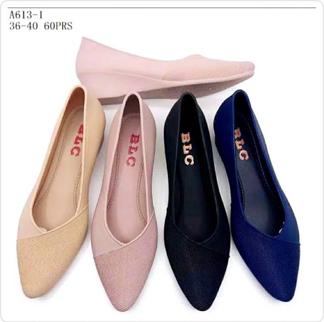 SUN-CLARISA Sepatu Wedges Formal/Non formal 701 FUHAHA