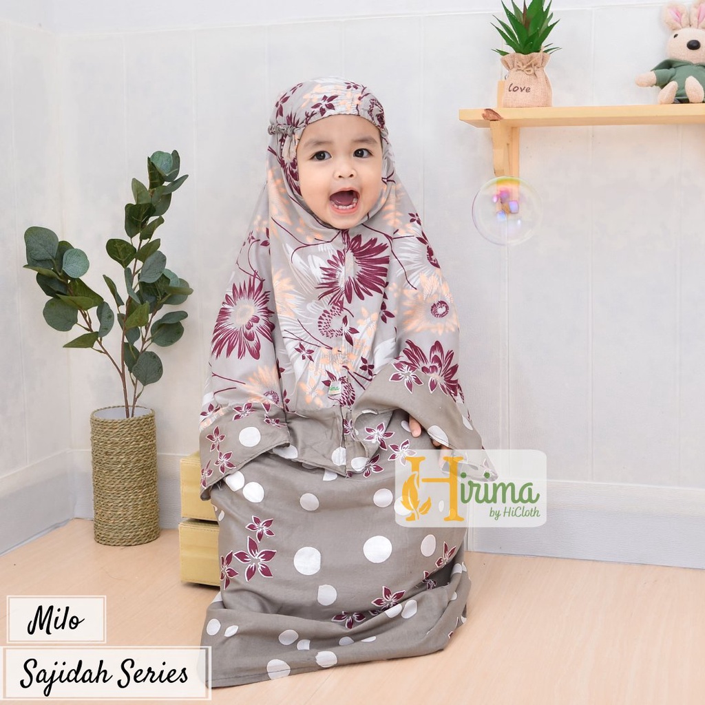 produsen mukena anak 1-5th baju sholat balita adem