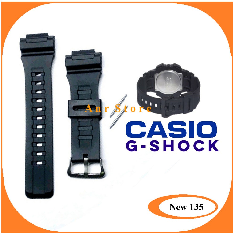 Tali Jam Tangan Casio W735H W-735H W 735 H Free Pen