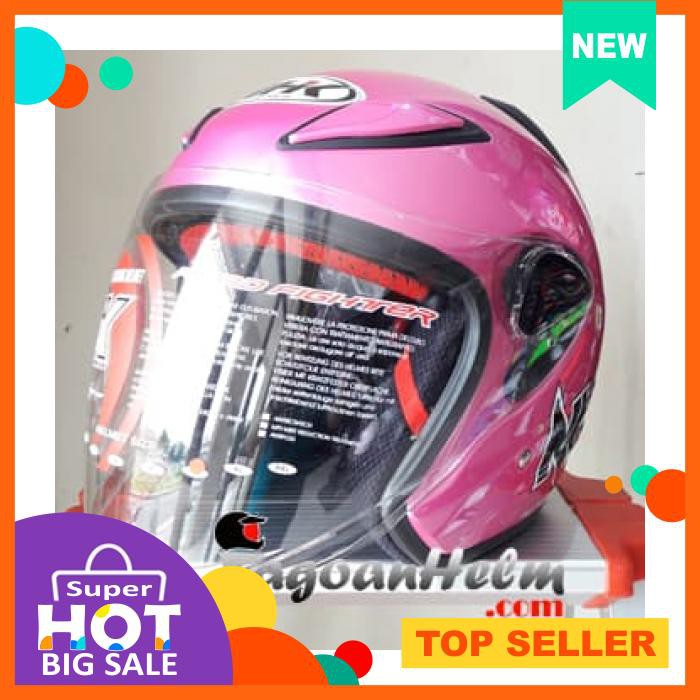 NHK HELM R6 SOLID PINK