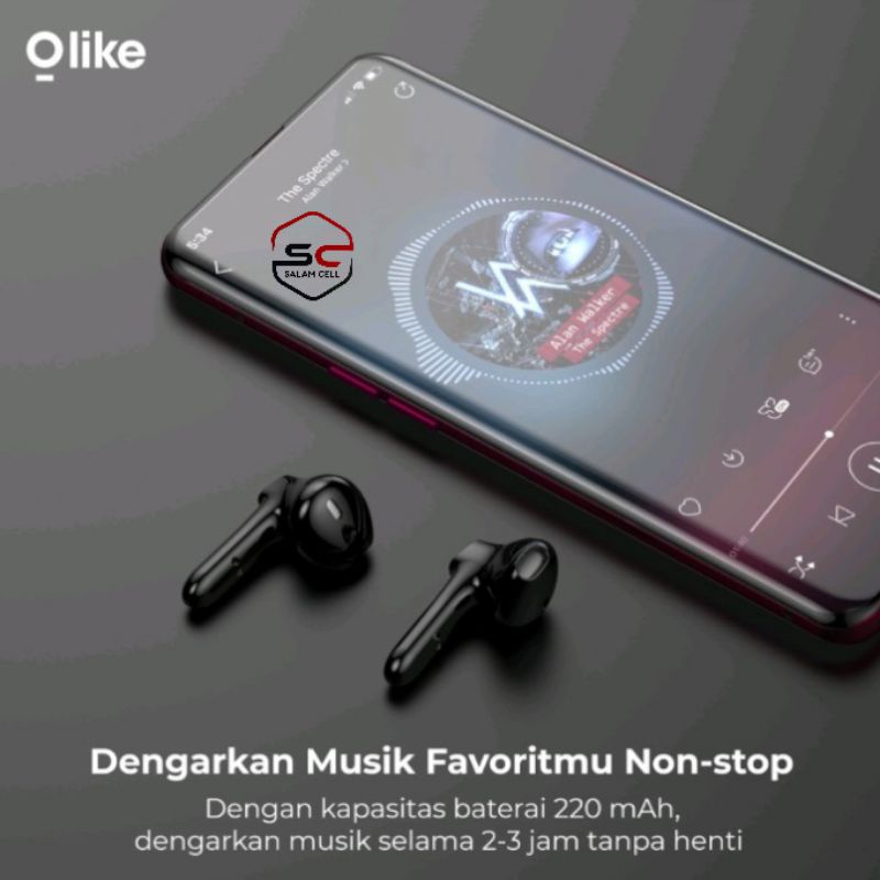 Olike True Wireles Stereo TWS OH-T2H T102 bluetooth 5.3 Garansi Resmi 1Tahun