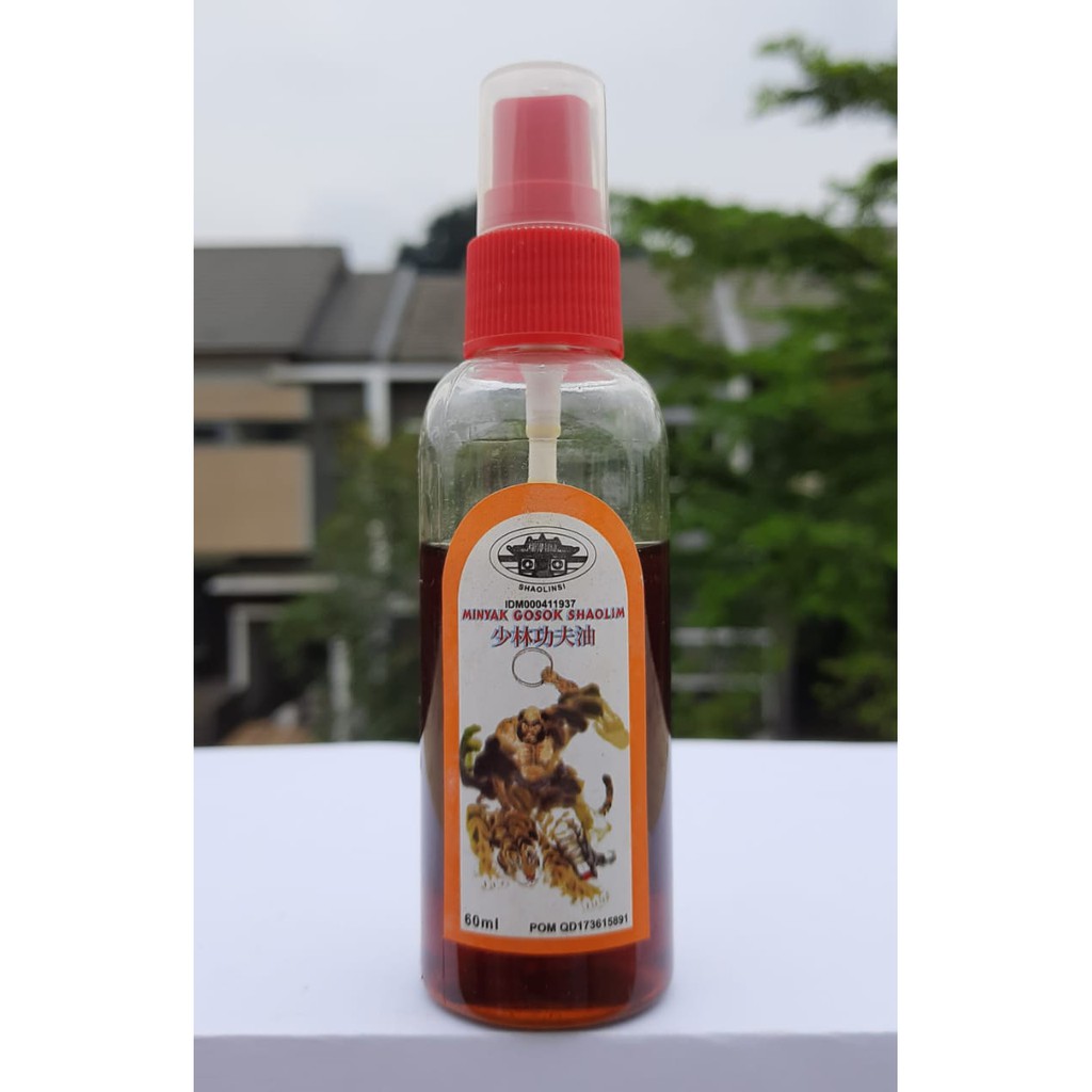 MINYAK GOSOK SHAOLIM SPRAY 60ml - obat gosok rematik - sakit otot - sakit pinggang