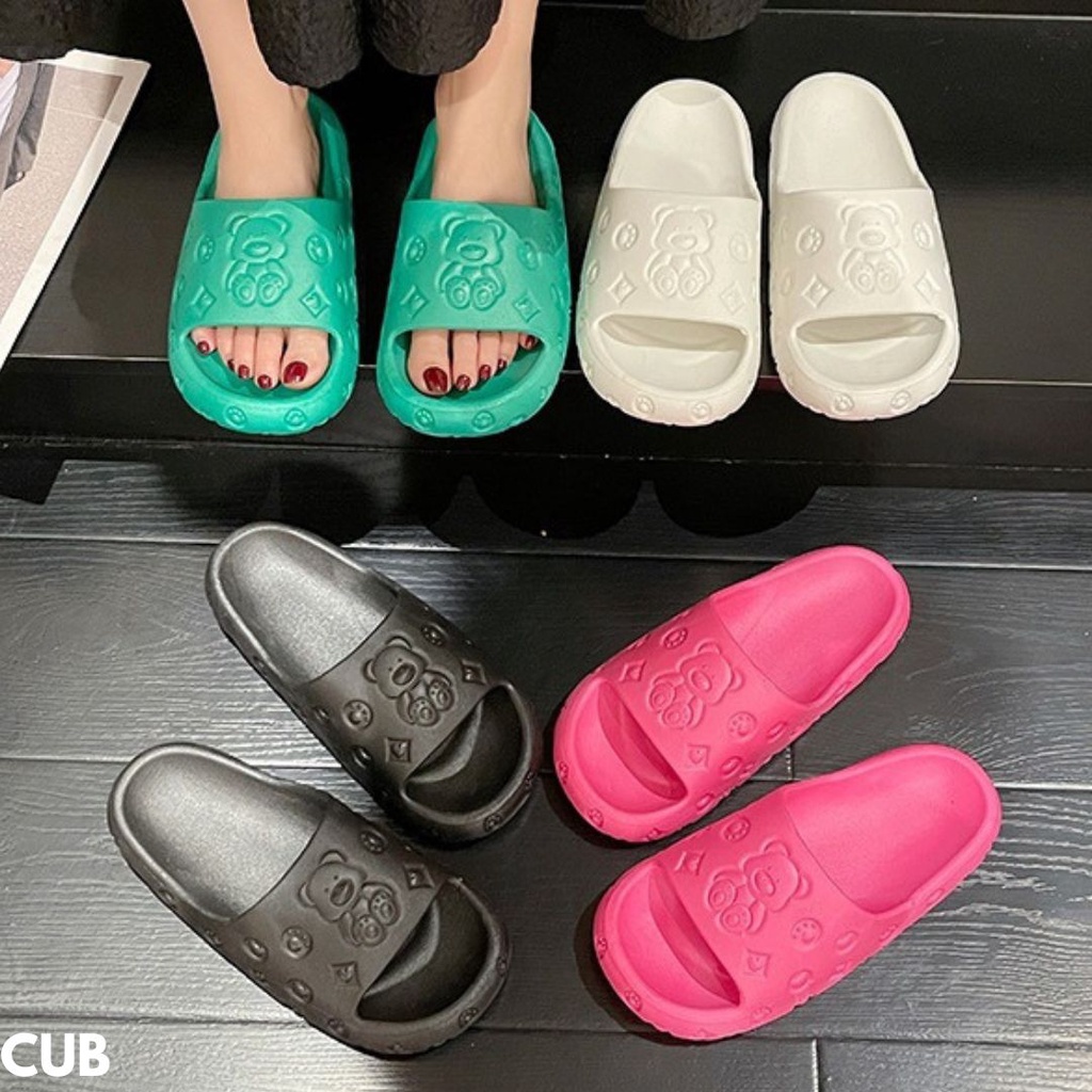 SANDAL SELOP WANITA DESAIN STARRY CANTIK LUCU BAHAN RUBBER BERKUALITAS IMPORT CUB