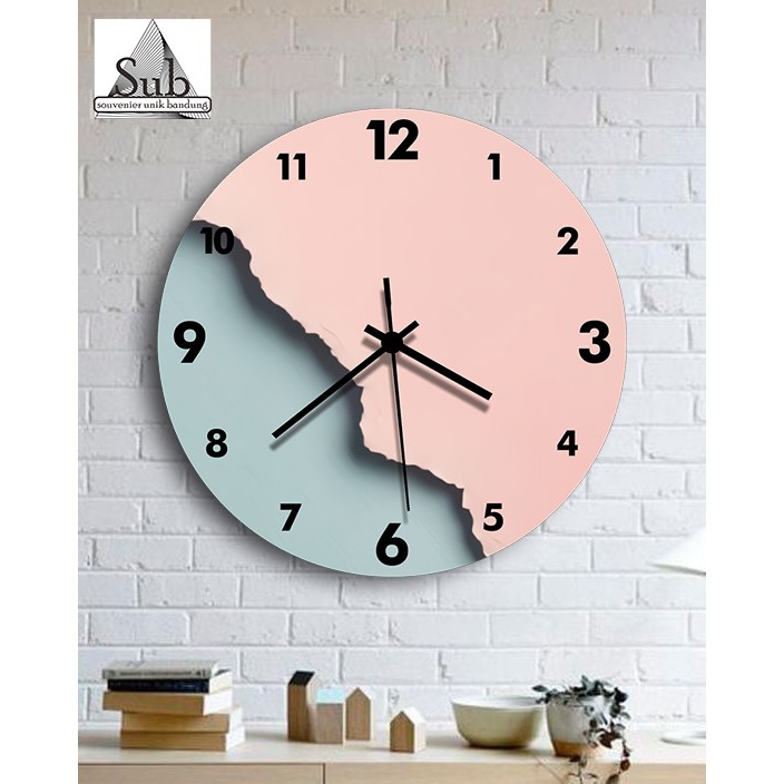 JAM DINDING MINIMALIS CUSTOM one o clock lab band