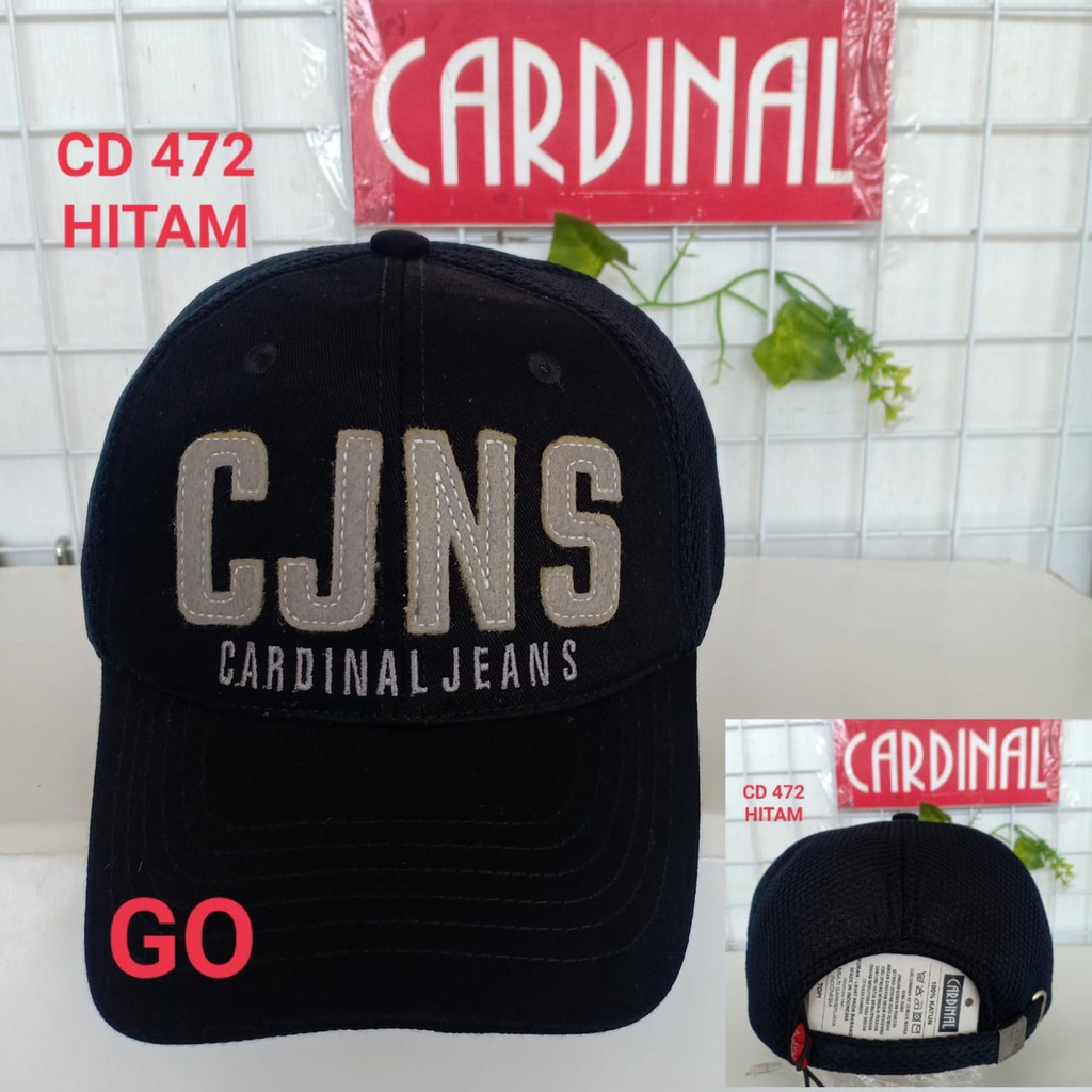 gos JB TOPI CARDINAL 100% ORIGINAL topi cardinal brand topi cardinal terbaru model 2 Warna