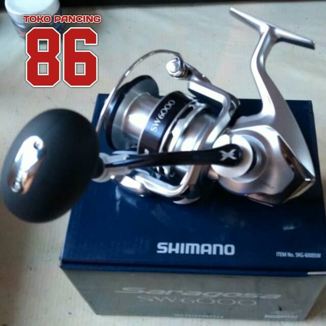 Reel Spinning Shimano Saragosa 6000 SW