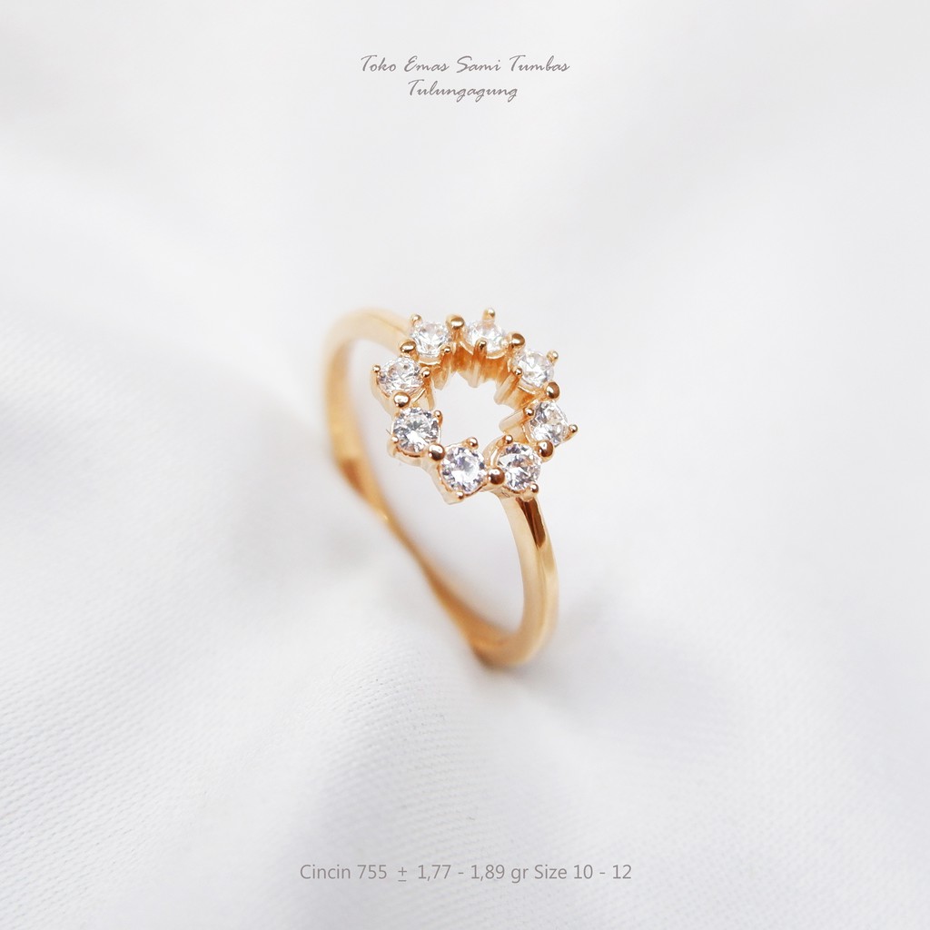Cincin Jun Series by Sandra Dewi Gold 18K RI200152