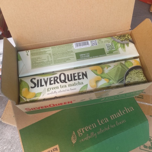 

SILVERQUEEN green tea box kecil