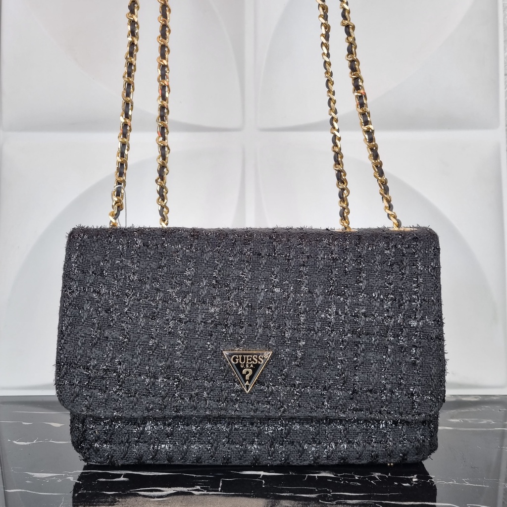 TAS GUESS SLING BAG TWEED - GUESS004