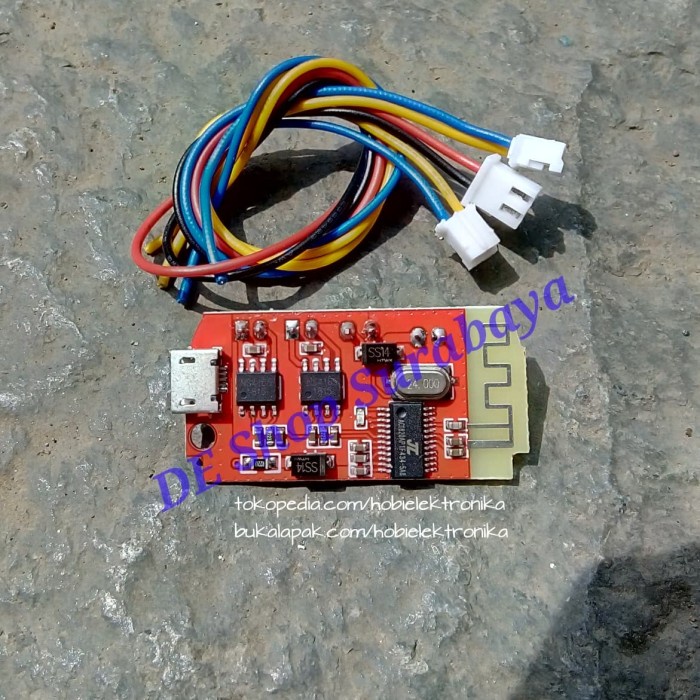 Mini Audio Amplifier Bluetooth Receiver Stereo Speaker Output 5watt Berkualitas