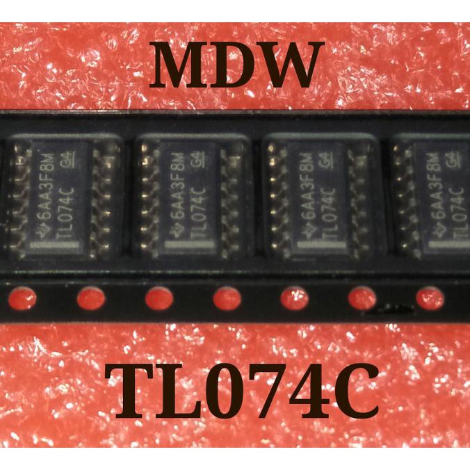 Produk Unggulan] TL074 TL074C IC OPAMP