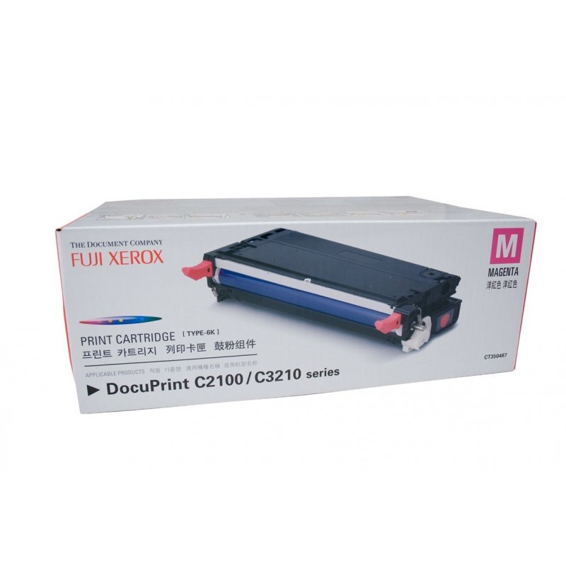 Toner Fuji Xerox CT350483 For C2100 C3210 Magenta Original