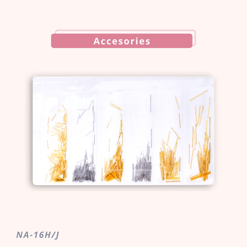 Accesories Plastik Monja / hiasan kuku nail art bunga shell daun