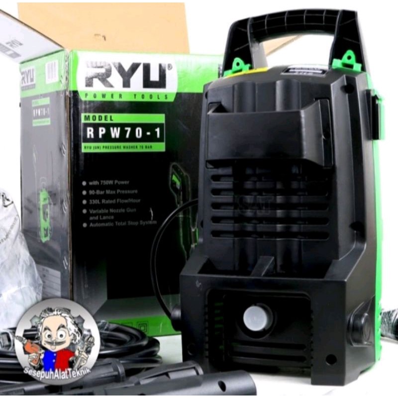 Mesin jet cleaner RYU/ Mesin cuci mobil / motor RYU RPW 70-1