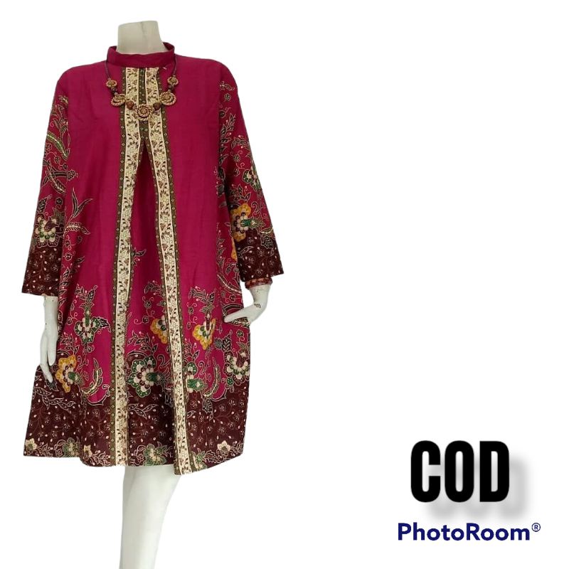 tunik batik wanita modern tunik batik cantik atasan batik wanita modern