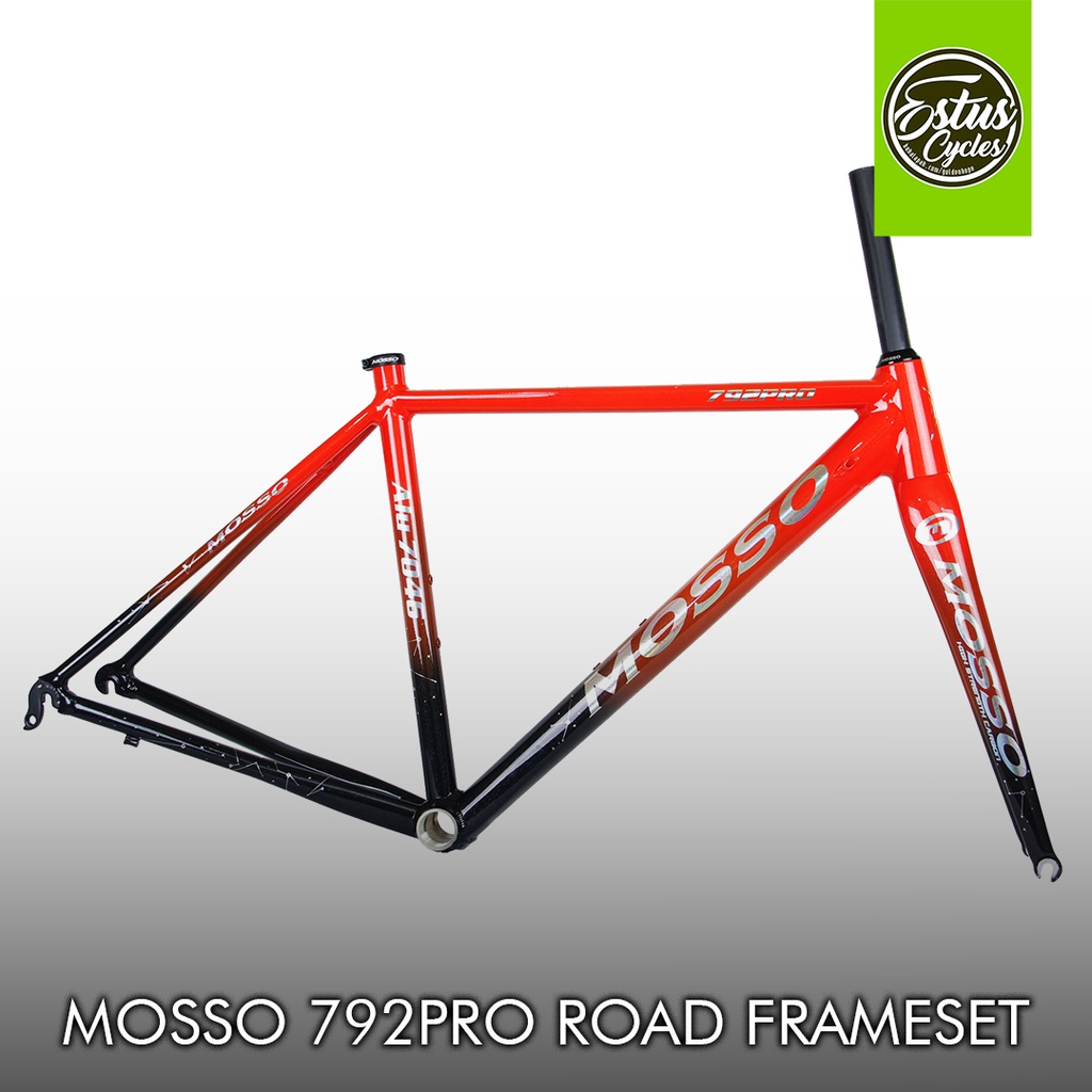Frame Sepeda Mosso 792PRO 700c Rims Brake Roadbike 700 Alloy 792 PRO Estus Cycles