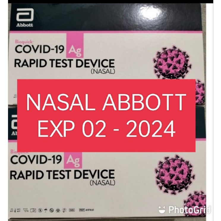 Jual Antigen Abbott Nasal Bioquick Box Set Original Shopee Indonesia