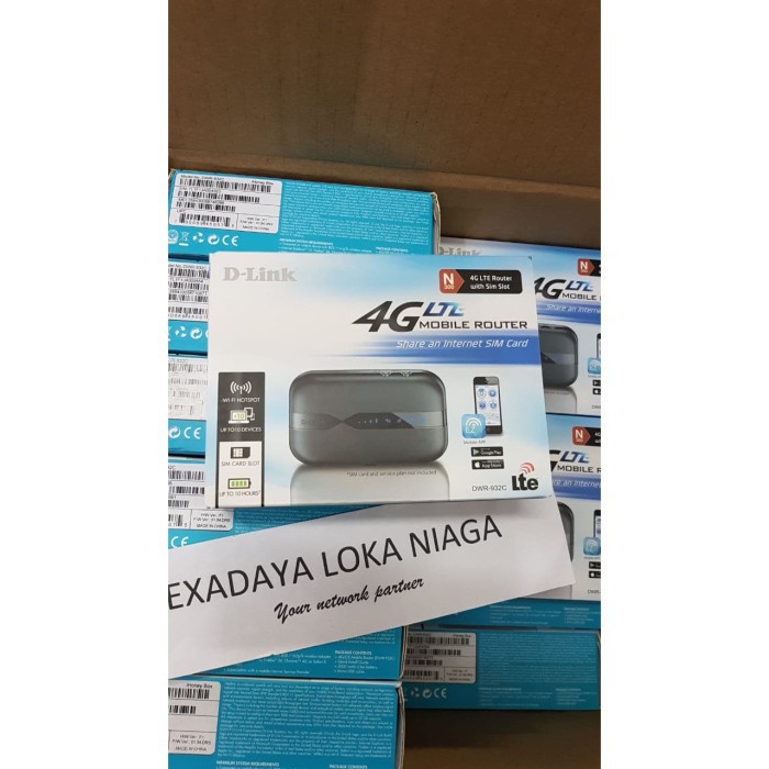 Spesial D-LINK DWR-932C Mifi N300 4G/LTE WiFi Mobile Router Terjangkau