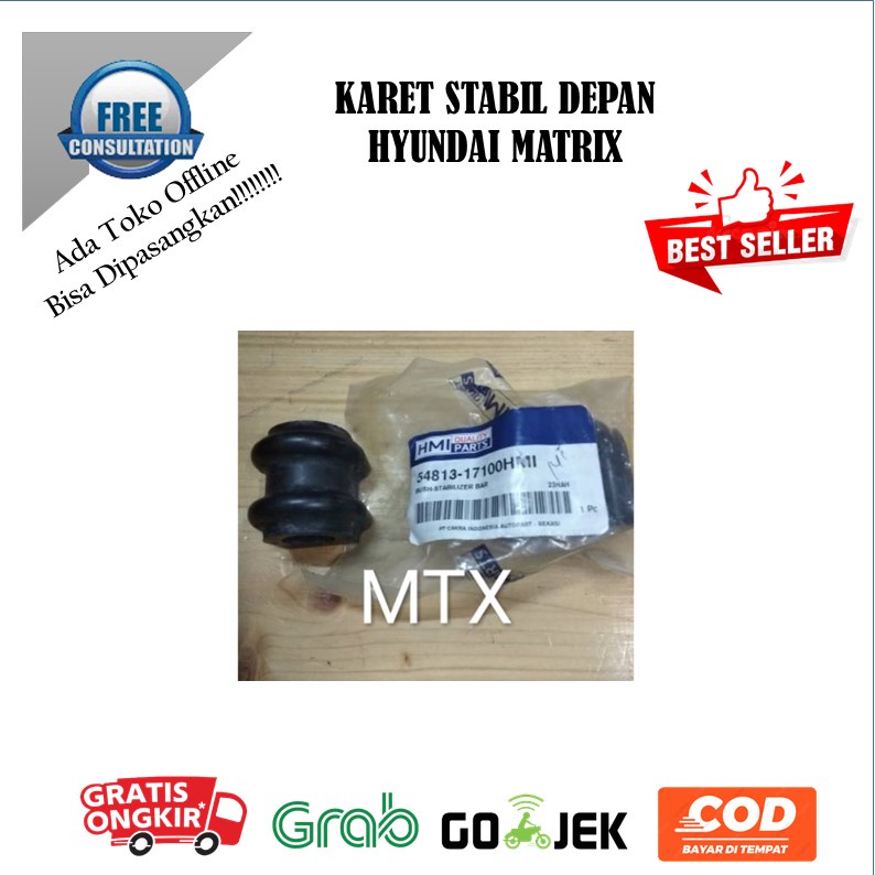 KARET STABIL DEPAN MATRIX BUSHING STABIL DEPAN HYUNDAI MATRIX