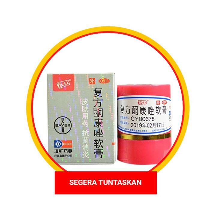 CREAM LANGSENG ORIGINAL 100% BAYER, OBAT KULIT, SALEP GATAL, KUDIS, KURAP, EKSIM
