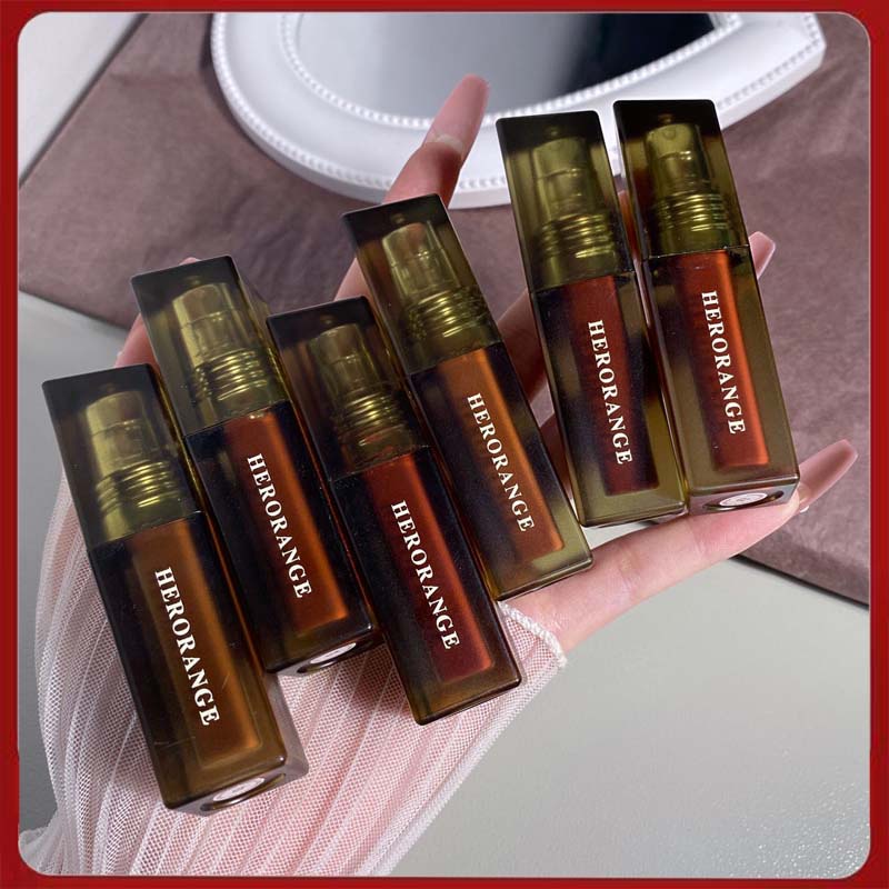 HERORANGE❤Lip Cream Matte Beludru Floating Fog Lipstik