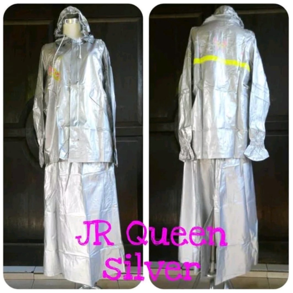 Jas Hujan QUEEN Jaket Rok Wanita Queen 965