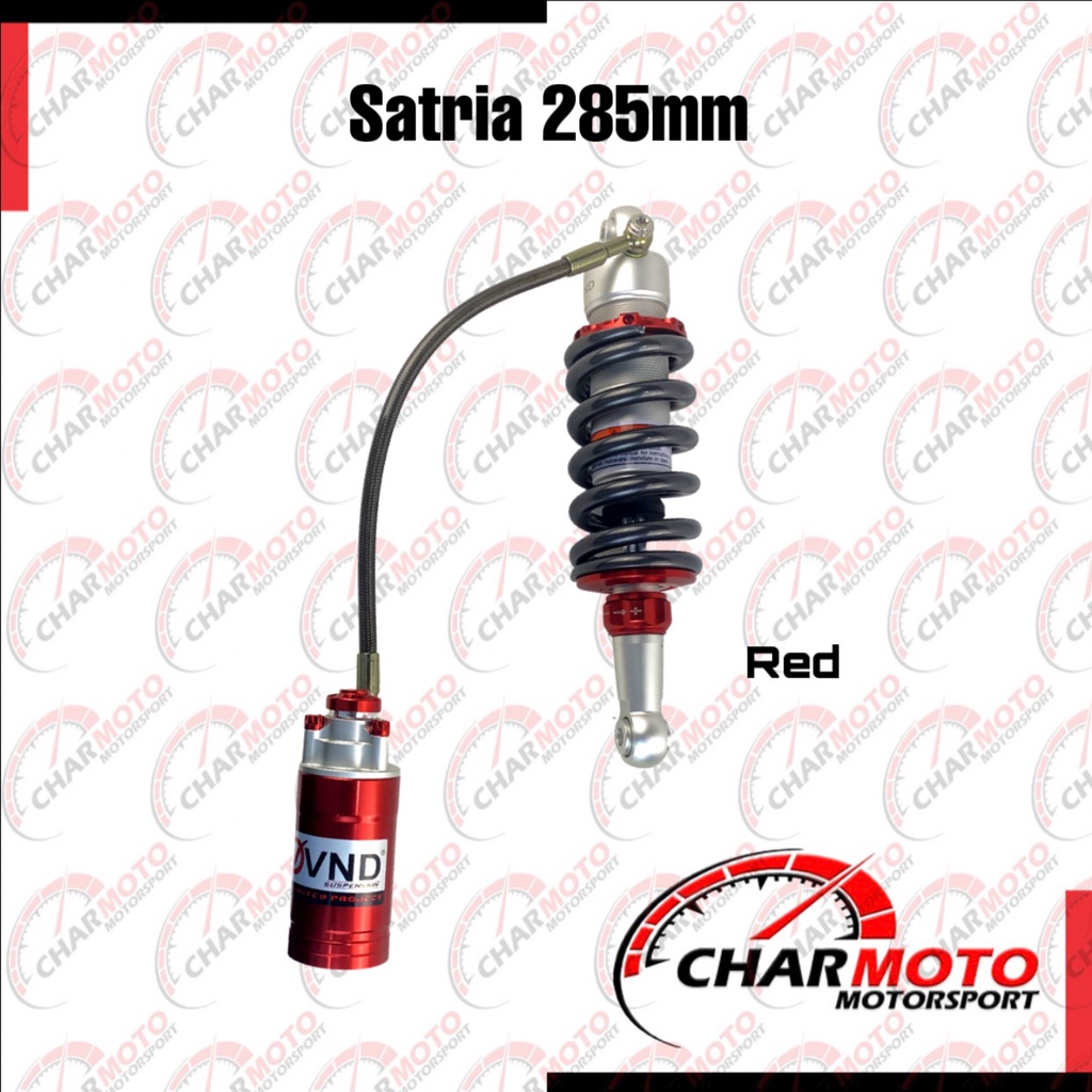Monoshock VND Tabung Pisah AK 111 B1 Satria FU 150 285mm - Charmoto