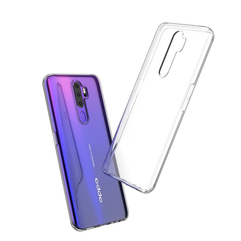 CASING COVER SARUNG TPU Clear Case OPPO A9 A5 A12S A53 A72 A92 2020 Reno A 2F 3 4 IQOO Pro soft casing bening transpar