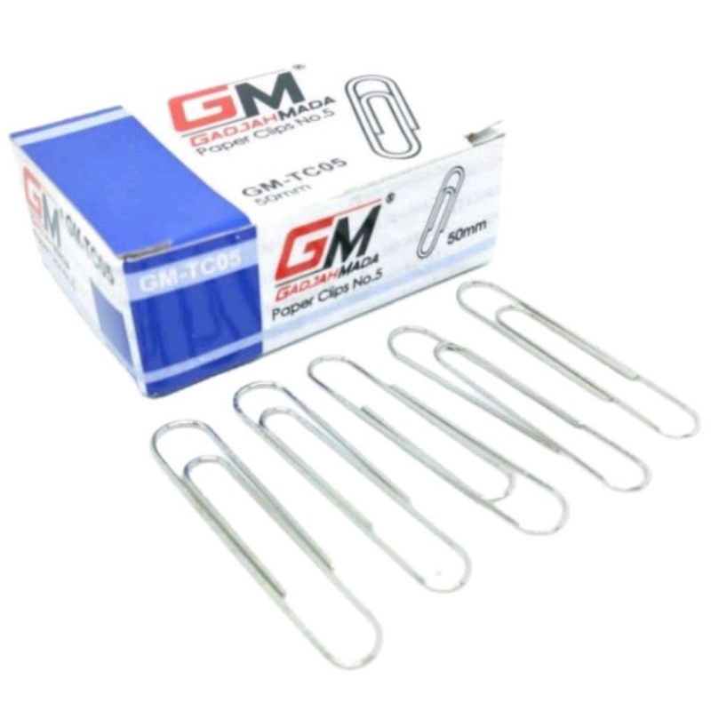 

1 PAK PAPER CLIP NO 5 50 MM